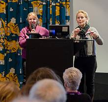 Cecilia Bengtsson och Wilhelmina Hoffman
