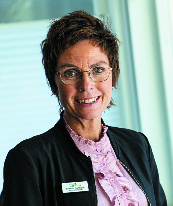 Kristina Sandgren, demenssamordnare i Umeå. 
